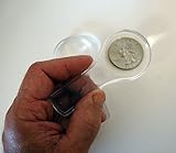 Plastic Handheld Lens: 6x 3x Magnifying Glass Magnifier Pack of 10