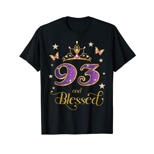 93 y Beato 93 Años Cumpleaños 93 Camiseta