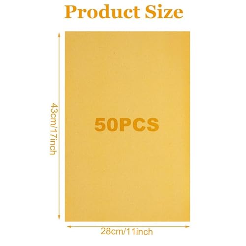 MUXHEL 50 peças de papel de revestimento de cascalho para gaiola de pássaros, forro de gaiola de pás