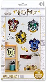 Paladone Harry Potter Wall Decals, Set of 20 Removable and Waterproof Decals