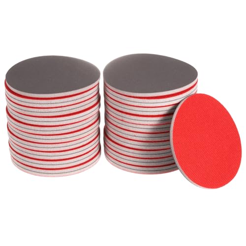 Éponge de ponçage 1200 abrasive pour une finition miroir sur carrosserie et métal, 40 pcs