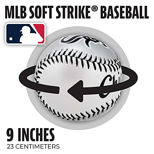 Franklin Sports Chicago White Sox Mlb Team Baseball - Mlb Team Logo Soft Baseballs - Toy Baseball For Kids - Great Decoration For Desks And Office #TOP1
