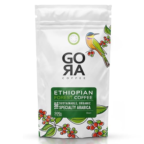 GO RA COFFEE – Ethiopian Roast Whole Bean – Organic