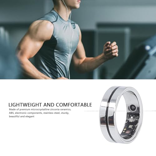 Generic Smart Ring, Smart Rings for Men and Women, Health Ring Body Temperature Monitoring, Sleep Fitness Ring, 5-7 Day Battery Life, Waterproof, Sleep with Charging Base, #13, Genericrbf0emog6s-17