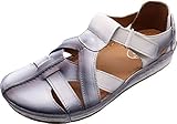 miccos schuhe  MICCOS Shoes Slipper D.Sandalette in Silber-grau, Größe 42.0,