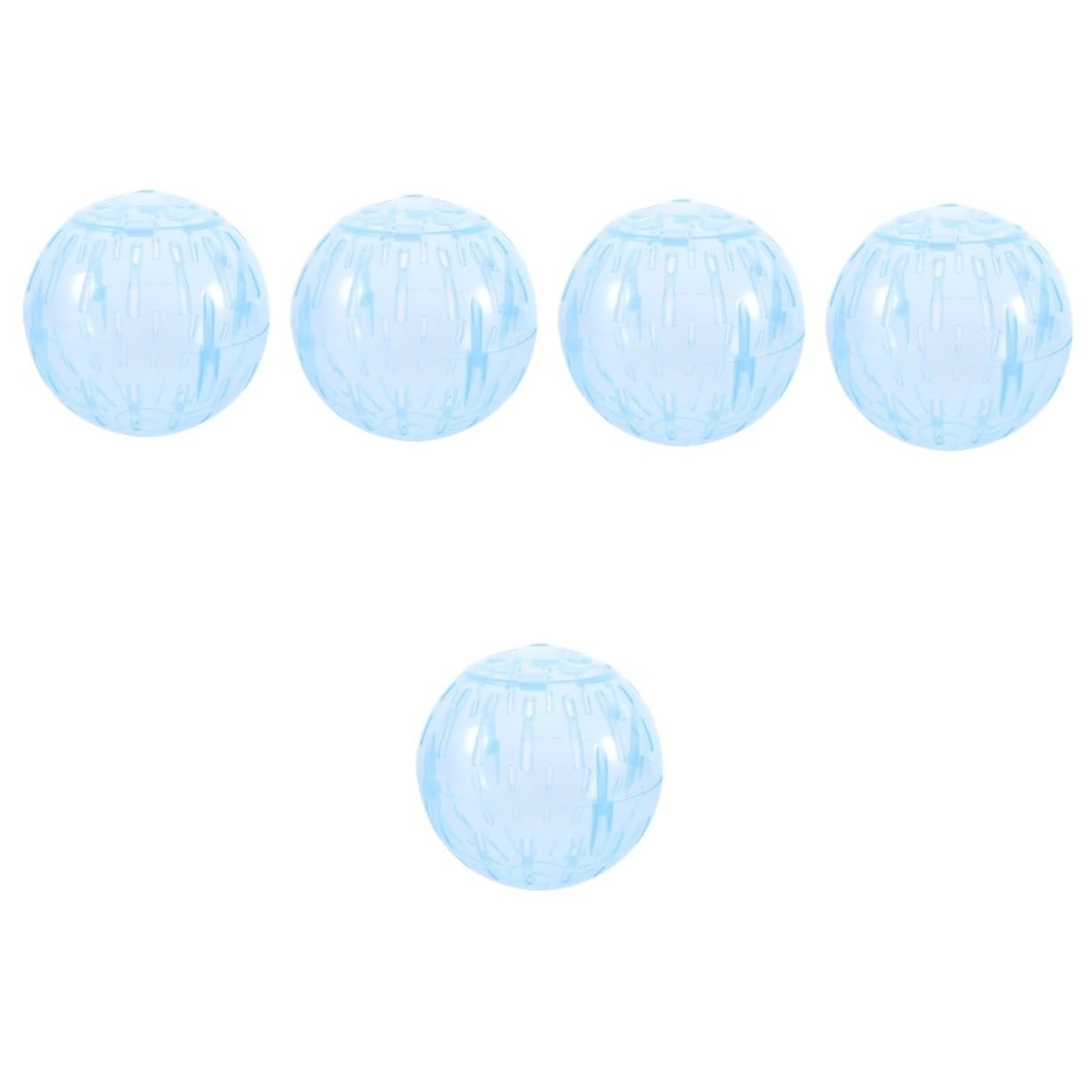 INOOMP 5stücke Funny Hamster Transparente Laufkugel Mit Belüftungsöffnungen Für Kleintiere Sicheres Und Langlebiges Spielzeug Für Hamster Chinchillas Und Ratten Fördert Gesunde