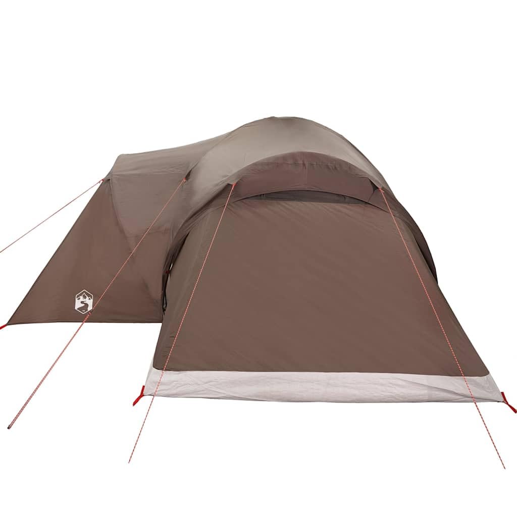 Genérico Tienda de campaña Familiar iglú 6 Personas Impermeable marrón,Deportes,Actividades al Aire Libre,Camping y Senderismo,Tiendas de campaña-4009471