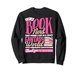 Photo Gallery sono un book nerd - bookworm - lettori felpa Photo Gallery sono un book nerd - bookworm - lettori felpa