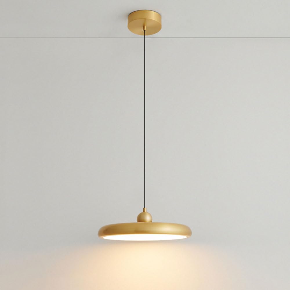 Lustre en cuivre LED chic et moderne avec éclairage suspendu haut de gamme