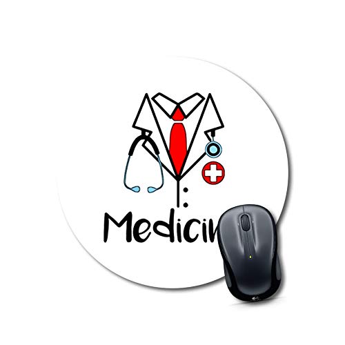 Anuman007 Mouse pad Zowie Medical Mouse pad Round Mouse Pad for Laptop/pc (9X9 Inches)