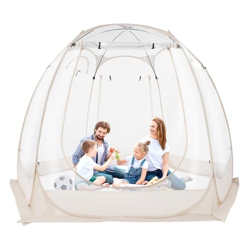 9.84 x 6.73Ft Clear Bubble Tent Freestanding Pop up Sports...