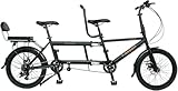 tandem pieghevole usato 🚲 Bicicletta pieghevole: questa bicicletta a tre posti misura 207 cm di lunghezza e 116 cm di altezza. Una volta piegata, le sue dimensioni si riducono a soli 40,55 pollici di lunghezza e 31,5 pollici di altezza. Pesa circa 28 kg e ha ruote da 51 cm. Le sue dimensioni compatte la rendono facile da riporre nel bagagliaio di un'auto.