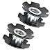 SUNGOOYUE Bike Headset Star Nut, 23.6mm Bike Front Fork Headset Headset Star Nut for MTB Road Bike