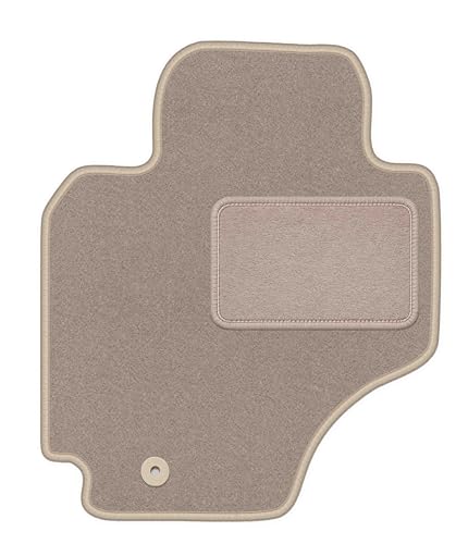Tapis de voiture en velours beige haut de gamme pour Toyota RAV4 II 3 portes