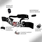 FIGHTSENSE Arm Blaster Biceps Curl Triceps Muscle Isolator Bomber Fitness Gym Workout Training Support - Image 4