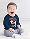 MoonWorks® Baby Langarm-Shirt 1. Geburtstag Pass auf Welt ich Bin jetzt 1 2 Fuchs Geburtstagsshirt Bio-Baumwolle 1 Navy 80/86 (10-15 Monate)