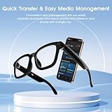 Tulbeys AI Smart Glasses with HD 1200P Camera 8MP Anti Shake Auto Tinting Photochromic Lenses for Outdoor and Travel Use Hands Free Video Recording AI Object Recognition and ChatGPT Integration - Image 7