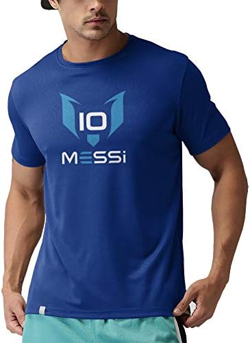 Tee MafiaUnisex Designer |Lionel Messi T-Shirt | Footballer T-Shirt | Barcelona t-Shirt | Argentina T- Shirt |Game T-Shirt -Royal Blue
