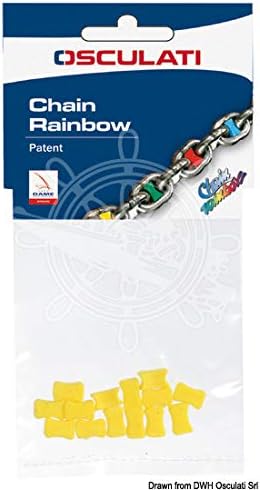 Osculati Marine Boat 6mm Anchor Chain GREEN Marker x1 pcs