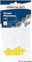 Osculati Segna Catena Chain Rainbow 6 Mm Rosso - Indicatore Lunghezza Catena Nautica - Foto 3
