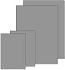 4 Pack Soft Rubber Lino Sheets, Gray Easy to Carve Linoleum Blocks A4 A6, Soft PVC Material, for Printmaking, DIY Rubber Stamps and Crafting Projects (Gray)
