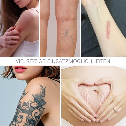 Body Coverage Perfector - Bein Make Up Wasserfest - Tattoo Abdecken Wasserfest - Langanhaltend Körper Make Up - All Over Complexion Perfector mit Make-up-Pinsel, Bein Körper Narbe Abdeckung