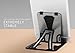 Amusent Pocket-Size Slim-Pro Stand, Ultra Slim Portable Phone Stand, Foldable Kickstand, Sturdy, Adjustable, Multi-Angled, Compatible w/iPhone, Smartphones & Tablets