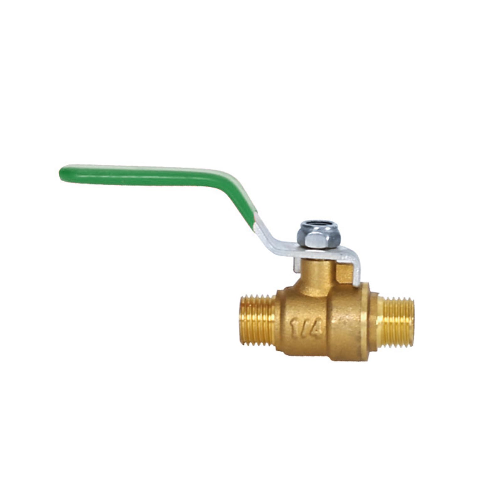 Fentency 2 Points Multipurpose Brass Round Valves 3/4 Inch Bspdn20 With Double Direction Designs Flows Capability Easy Installion Industrial Equipment Valves