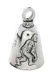 Guardian Bell BIG FOOT/Sasquatch YETI Good Luck Charm Biker Motorcycle
