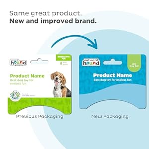 Outward Hound by Planet Dog Strobe Light Up LED Ball Dog Toy, Blue Outward Hound by Planet Dog Strobe Light Up LED Ball Dog Toy Blue