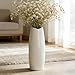 GDSZJLJ Large Ceramic Floor Vase, White 16