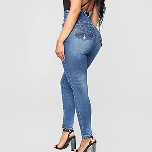 Pantalone Jeans da Donna Skinny Elasticizzati a