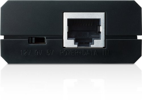 Image of TP-Link TL-PoE10R, 802.3af Compliant Gigabit PoE Splitter, 5 /9 /12V DC Power Output, Up to 100 Meters (325ft.), Power Adapter & Cable Included