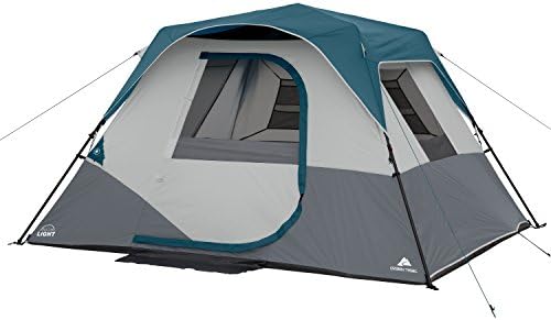 Ozark Trail 6 Person Instant Cabin Tent with Light