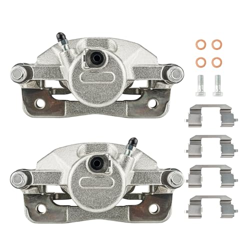 Image of PHILTOP Front Brake Caliper 19-B1832, 19-B1833 Compatible with 1996-2011 Honda Civic, 2010-2014 Honda Insight