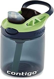 Garrafinha Infantil Tritan Verde e Azul Marinho 414ml Contigo