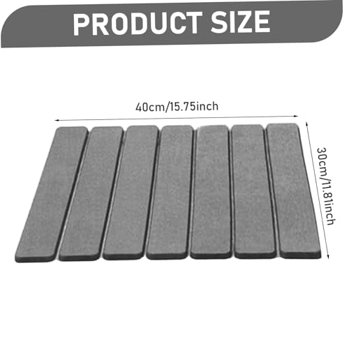 Tapis de douche ultra absorbant en diatomite à séchage rapide - 8