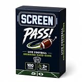SCREEN PASS! Football Drinking Card Game for Game Days & Tailgates