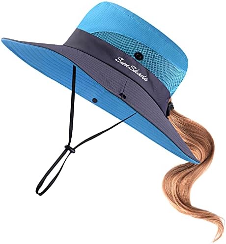 Sun Hat Ponytail Hole Cap 