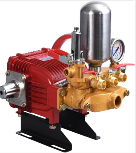 Image of Triplex Plunger Agricultural Sprayer Pump | High Pressure Car & Bike Washer | Agriculture Tractor Mounted Sprayer Pump for Pesticide & Fertilizer Spraying