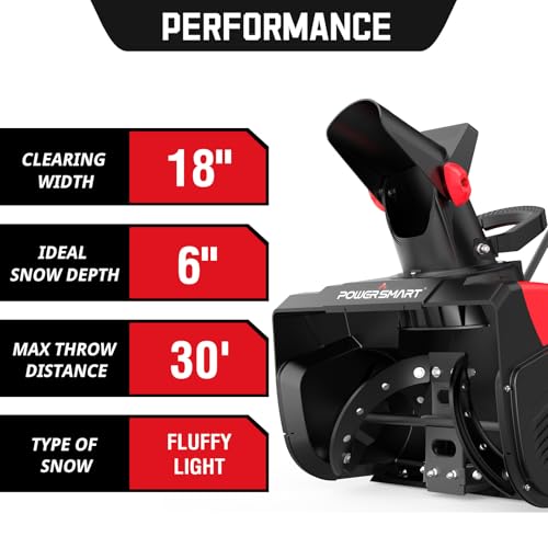 Powersmart 18-Inch Corded Snow Blower thumb #2