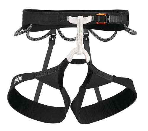 PETZL, Hirundos, Harness, Black, M, Unisex-Adult