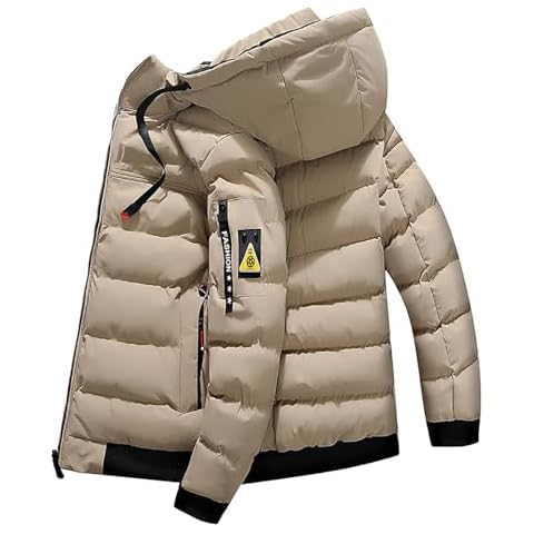 Men's Lightweight Winter Hooded Jacket Cover