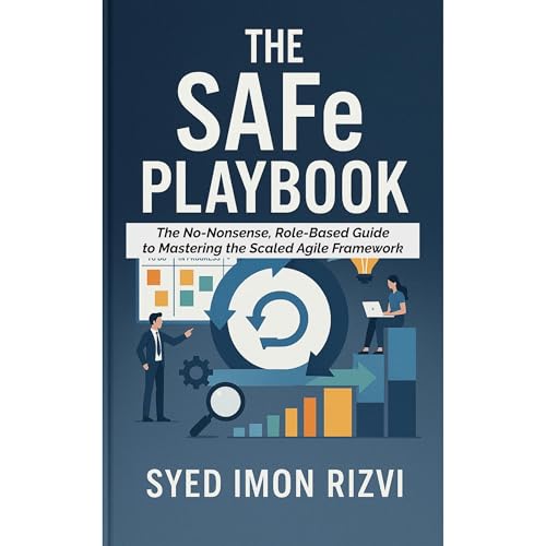 The SAFe Playbook Audiolibro Por Syed Rizvi arte de portada