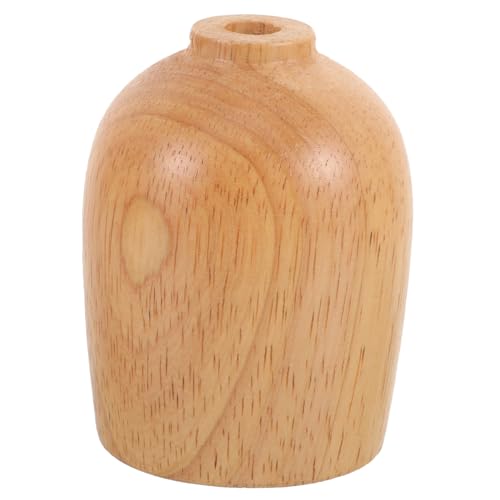 HOLIDYOYO 実木ランプホルダー 木製灯杯 レトロソケットカップ 和風デスクライト対応 シーリングライト用電球口装飾