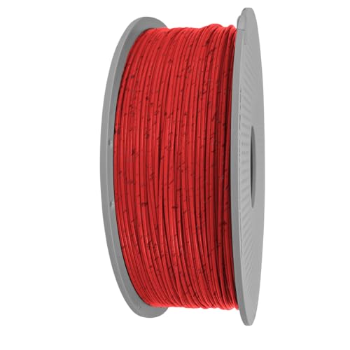 Image of 3IDEA Bambu Lab PLA Marble 3D Printing Filament - Red Granite, Reusable Spool 1KG