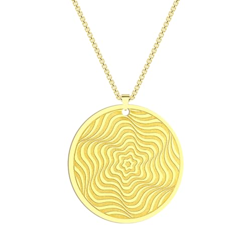 Collier étoile magique géométrique, cadeau d'amitié éternelle unique pour couple