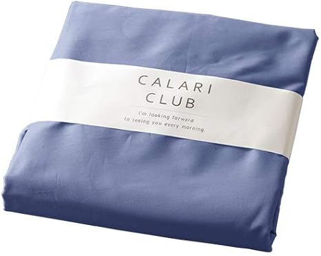 Amazon 西川リビング 掛け布団カバーcalari Club カラリクラブ クイーン 日本製 綿100 抗菌 防縮加工 48641 インディゴグレー 26 クィーン 掛けふとんカバー オンライン通販