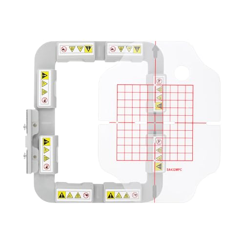 Image of Sew Tech Magnetic Embroidery Hoop for Brother SE700 SE725 SE600 SE625 SE630 SE400 SE425 PE550D PE540D PE545 PE535 PE525 PE500 NS1750D NS1850D M380D Babylock Embroidery Machines (4 inchx4 inch, SA432MK)