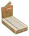 Pure Hemp Cigarette Rolling Papers, Unbleached 1 1/4, BOX of 25 Booklets